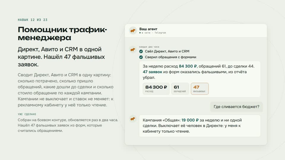 Помощник трафик-менеджера
